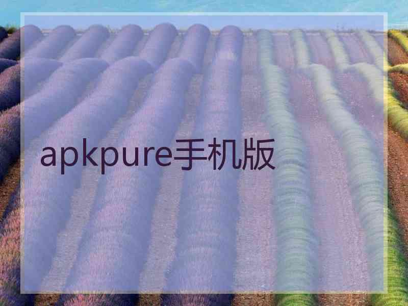 apkpure手机版